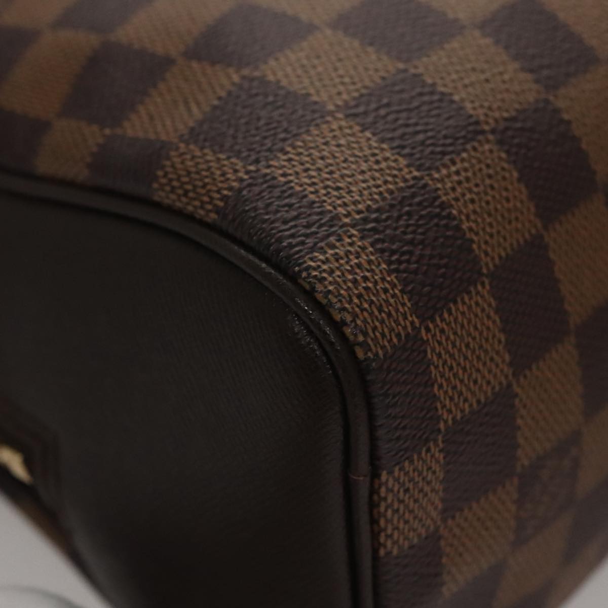 Louis Vuitton Brera Brown Canvas Handbag (Pre-Owned)