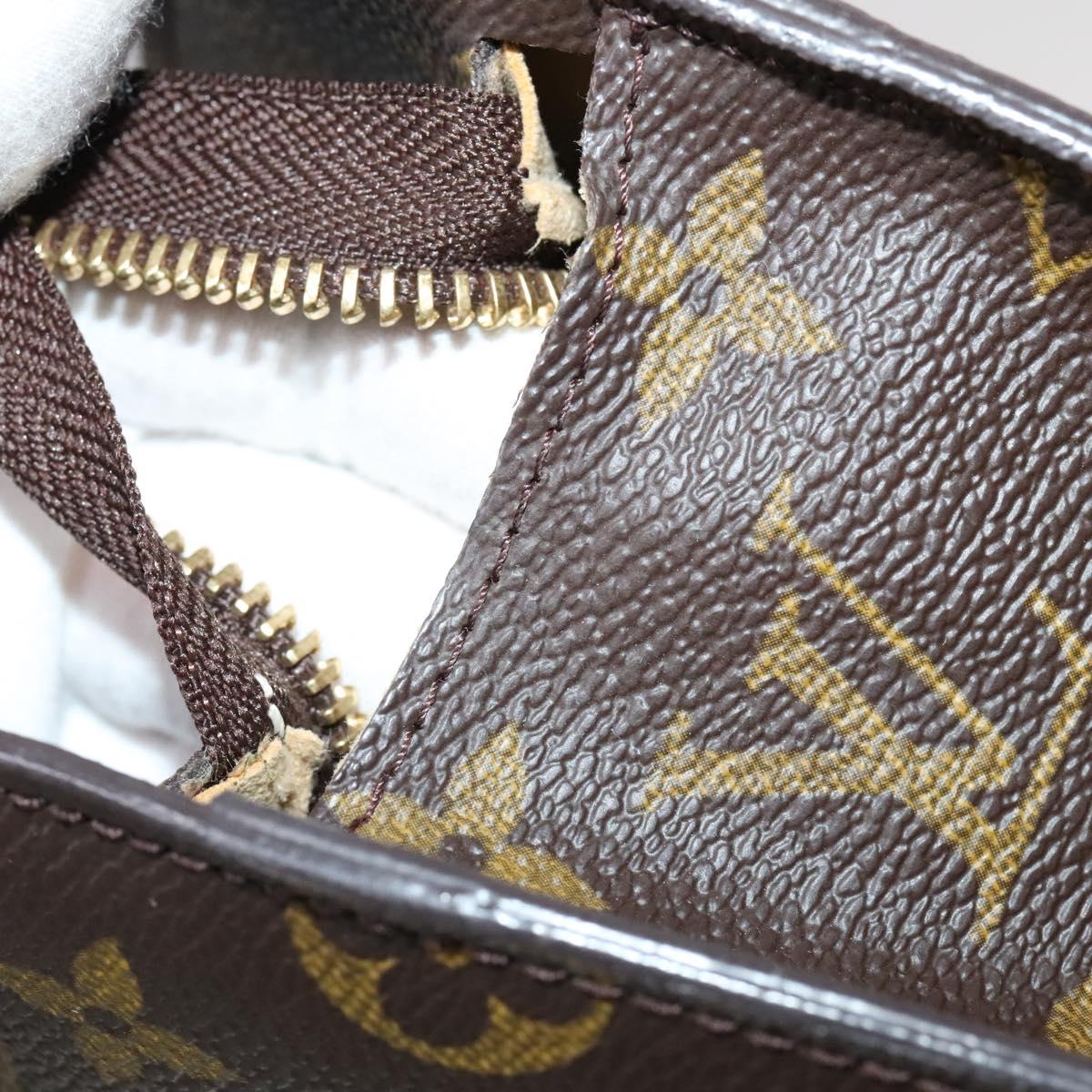Louis Vuitton Babylone Brown Canvas Tote Bag (Pre-Owned)