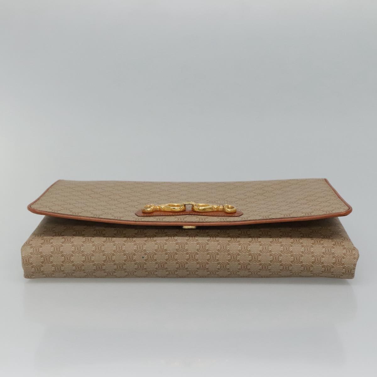 Céline Beige Canvas Shoulder Bag (Pre-Owned)