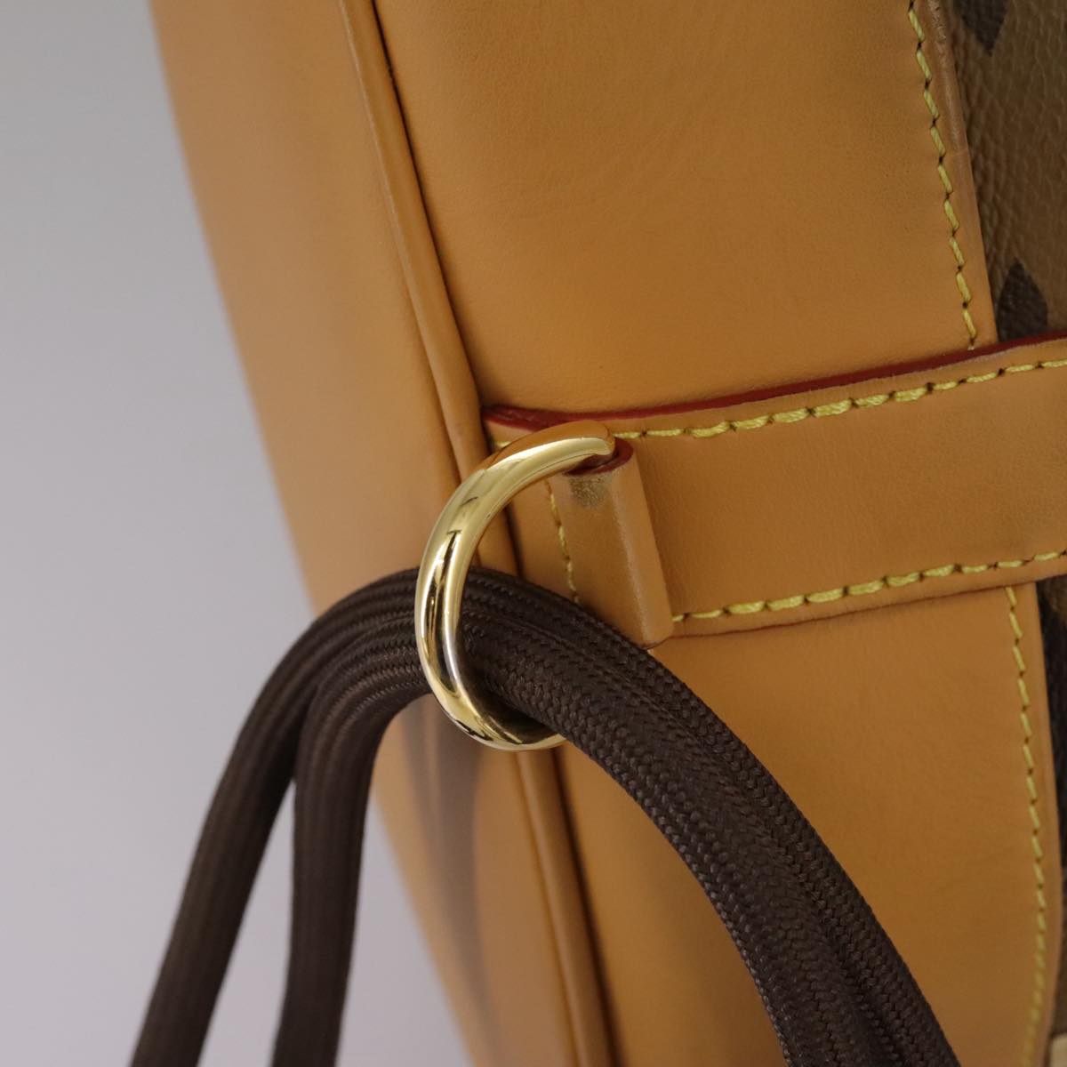 Louis Vuitton Randonnée Brown Canvas Shoulder Bag (Pre-Owned)