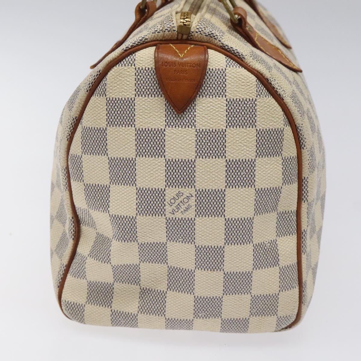 Louis Vuitton Speedy 25 Beige Canvas Handbag (Pre-Owned)