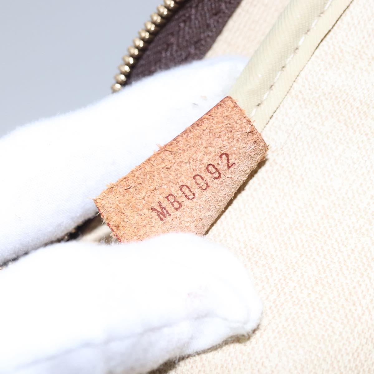 Louis Vuitton Deauville Brown Canvas Handbag (Pre-Owned)