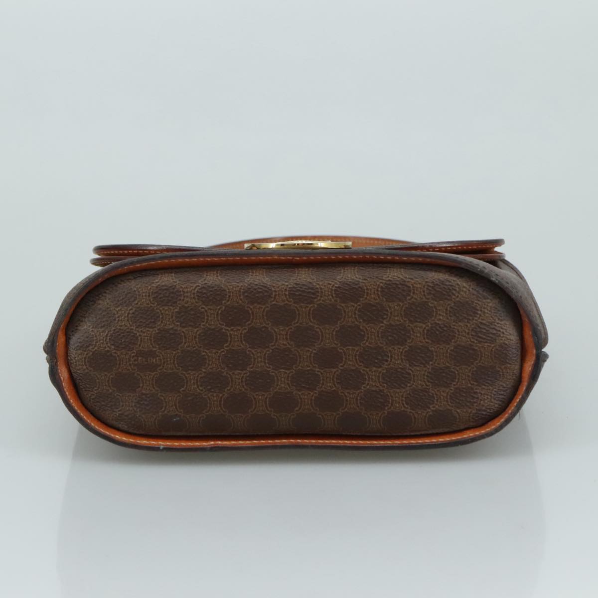 Céline Macadam Brown Canvas Handbag (Pre-Owned)