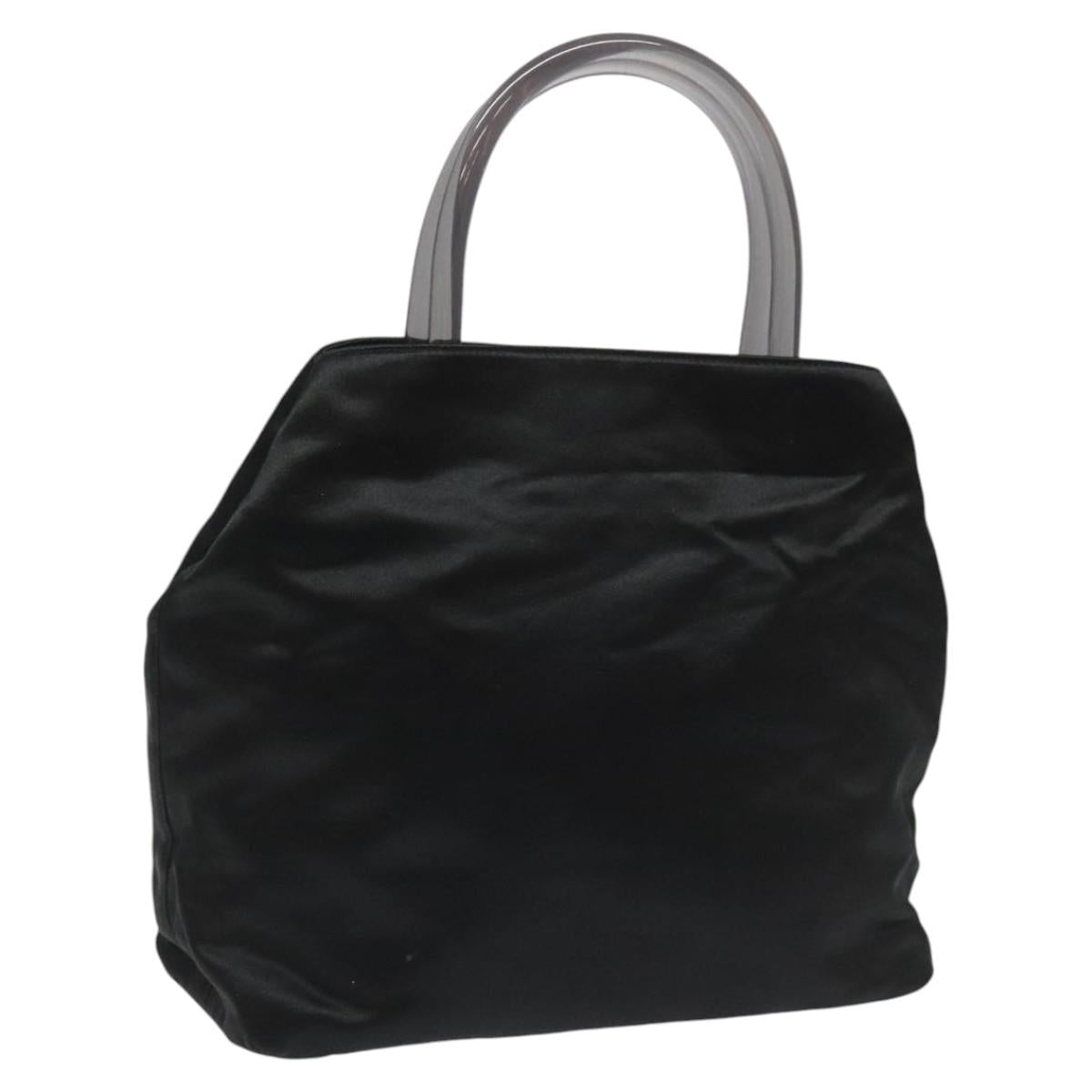 Prada Tessuto Black Synthetic Handbag (Pre-Owned)