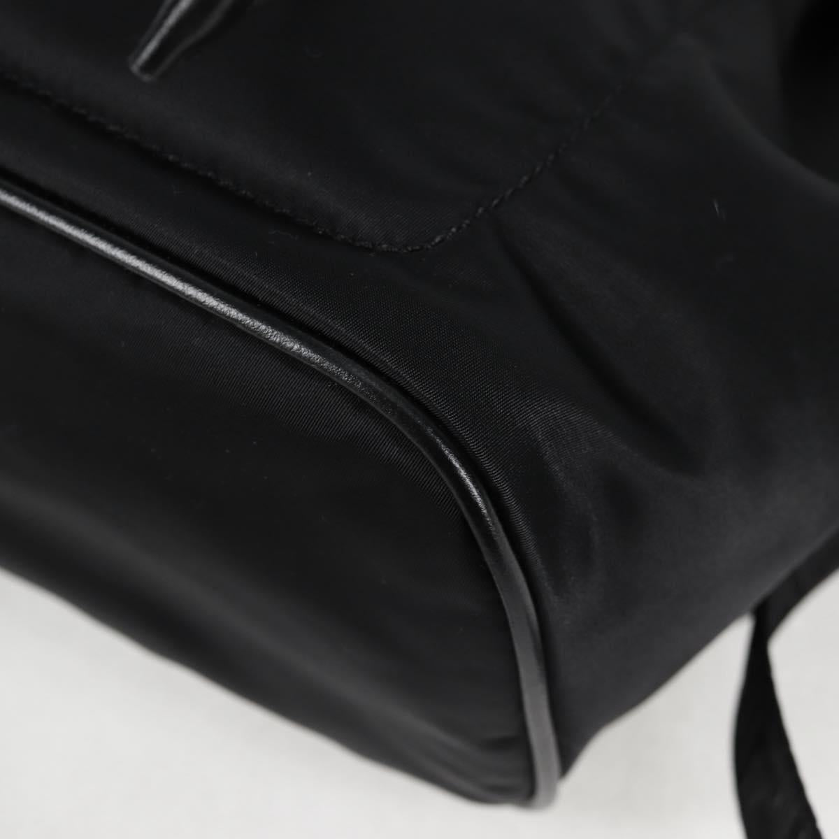 Versace Medusa Black Nylon Backpack Bag (Pre-Owned)