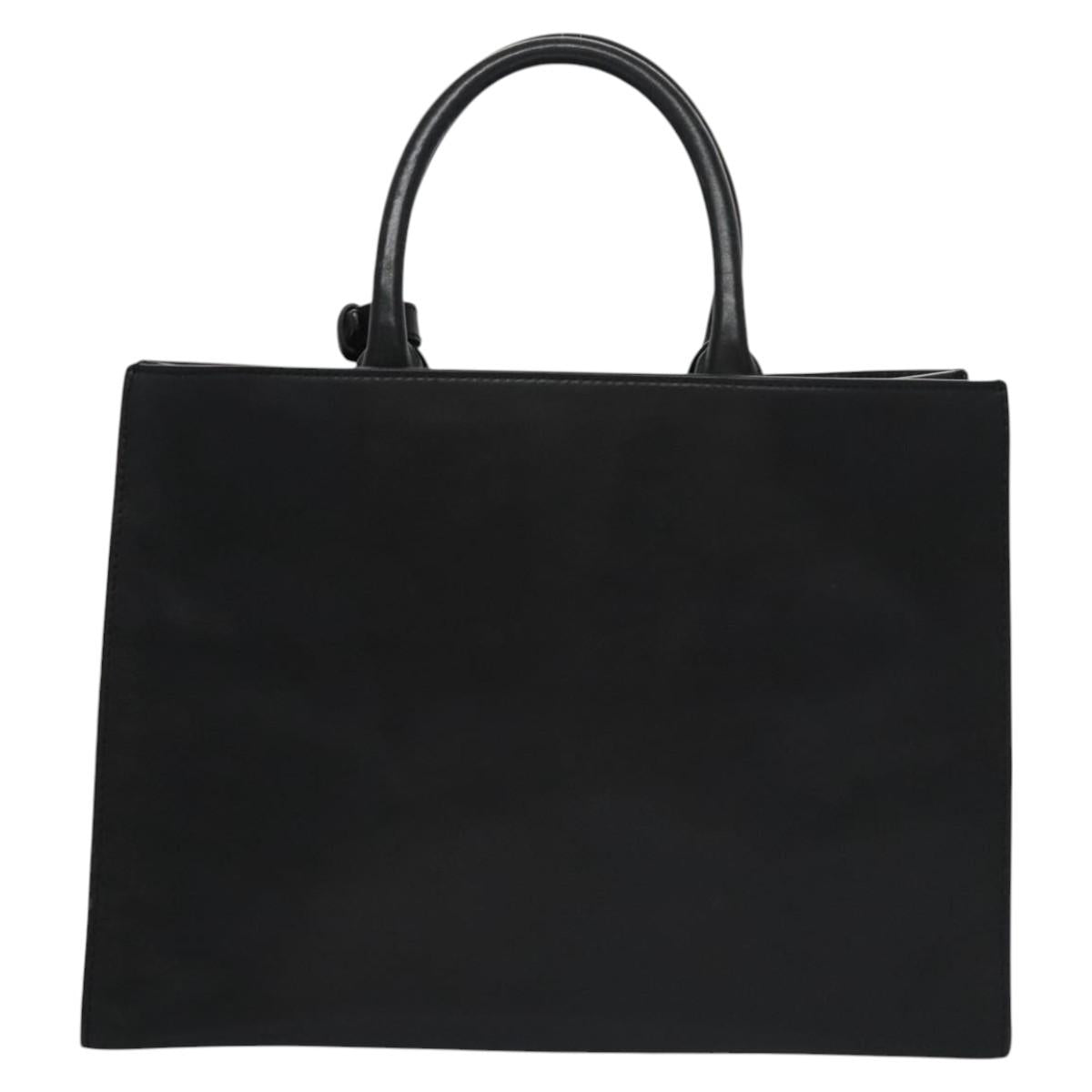 Ralph Lauren Polo Black Leather Tote Bag (Pre-Owned)