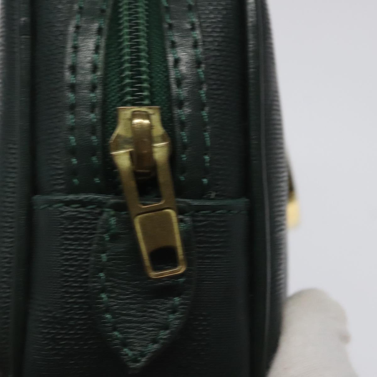 Dior Trotter Green Canvas Clutch Bag (Pre-Owned)