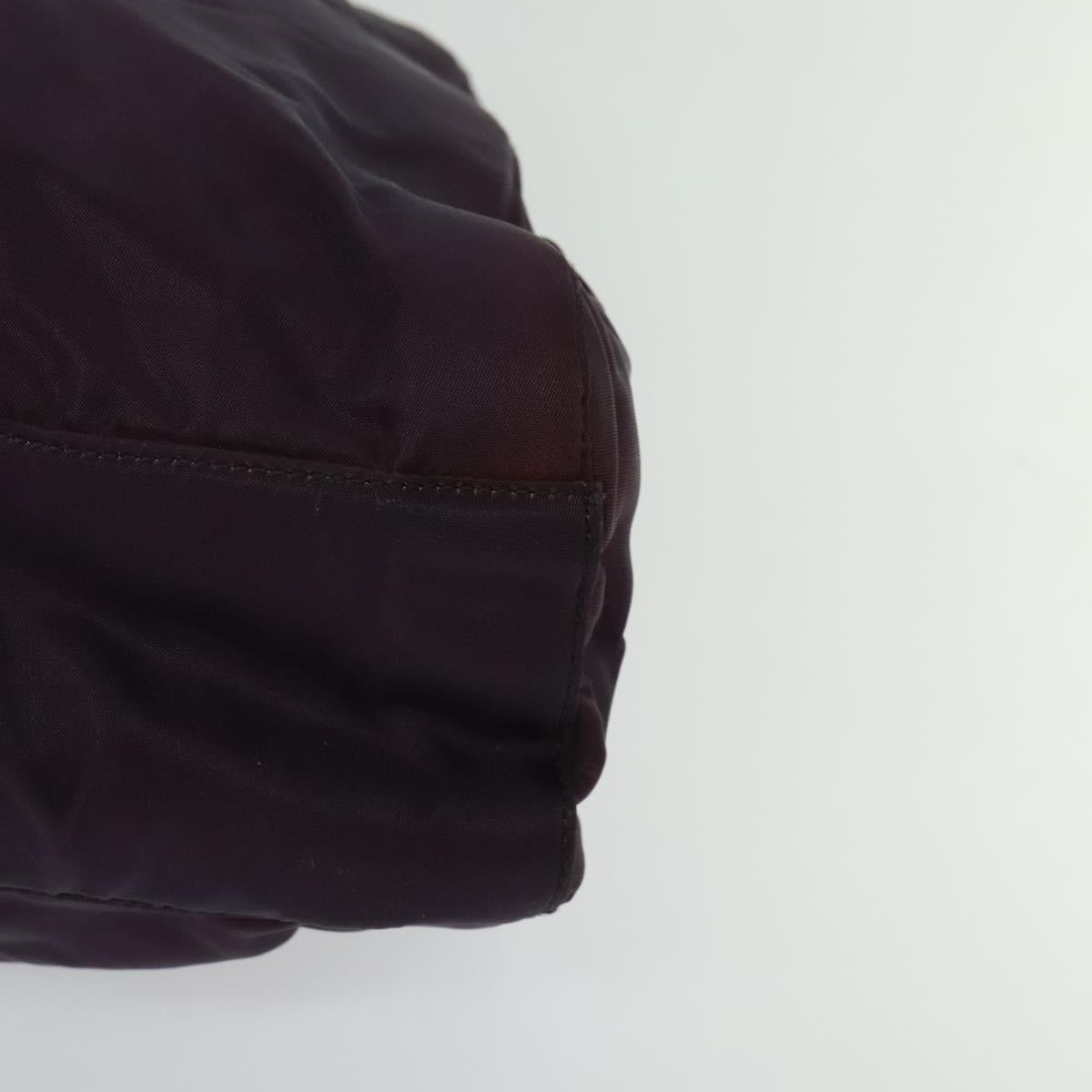 Prada Tessuto Purple Nylon Shoulder Bag (Pre-Owned)