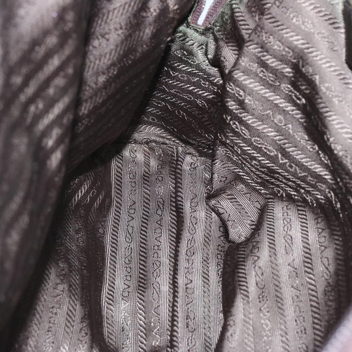 Prada Green Synthetic Tote Bag (Pre-Owned)