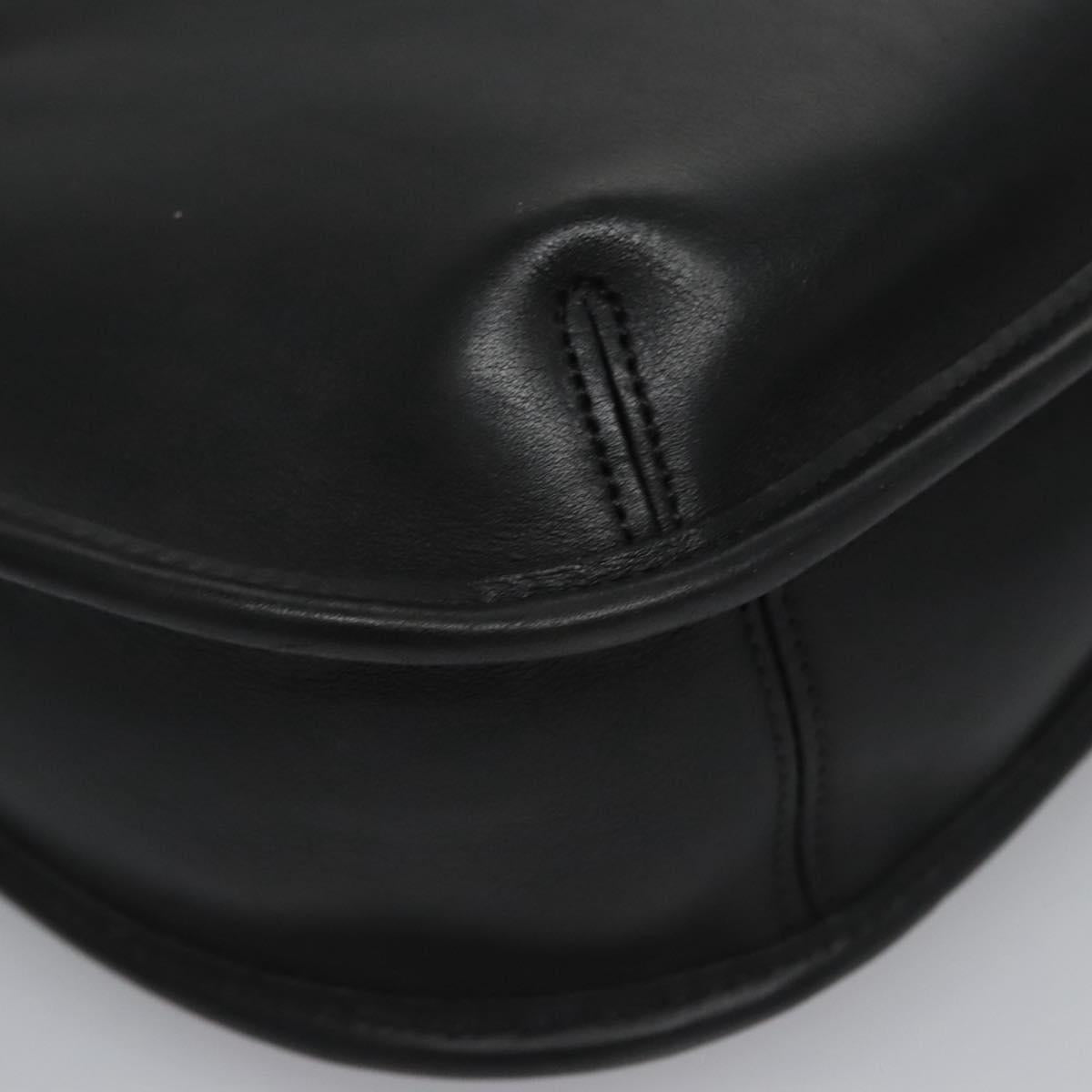 Coach Ergo Black Leather Shoulder Bag (Pre-Owned)