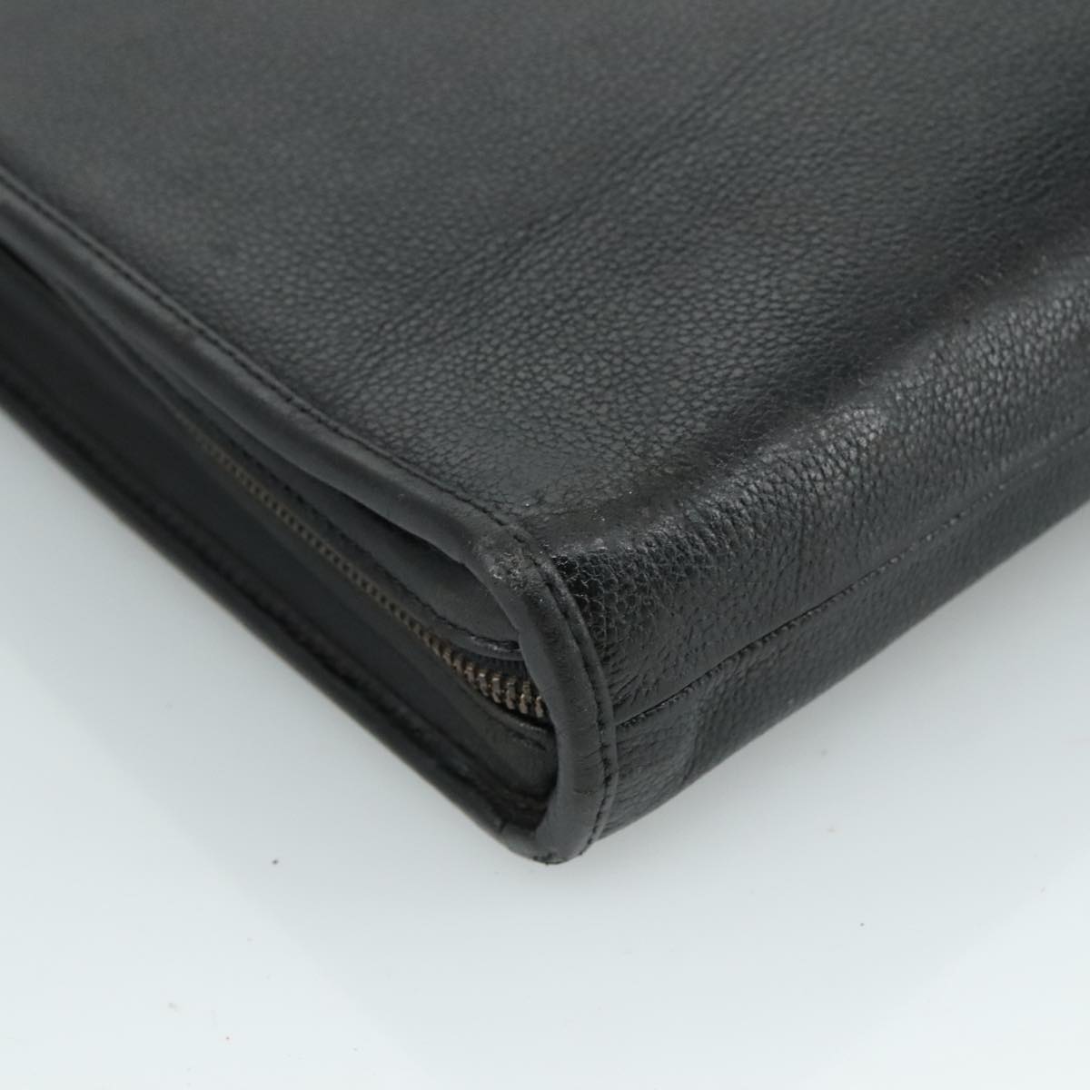 Givenchy Black Leather Briefcase Bag (Pre-Owned)