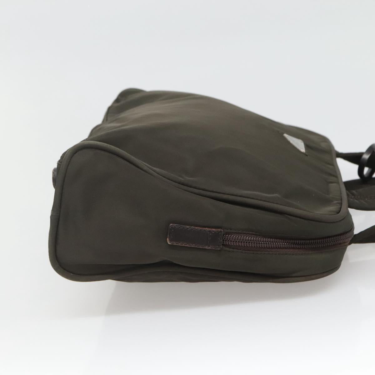 Prada Re-Nylon Khaki Synthetic Handbag (Pre-Owned)