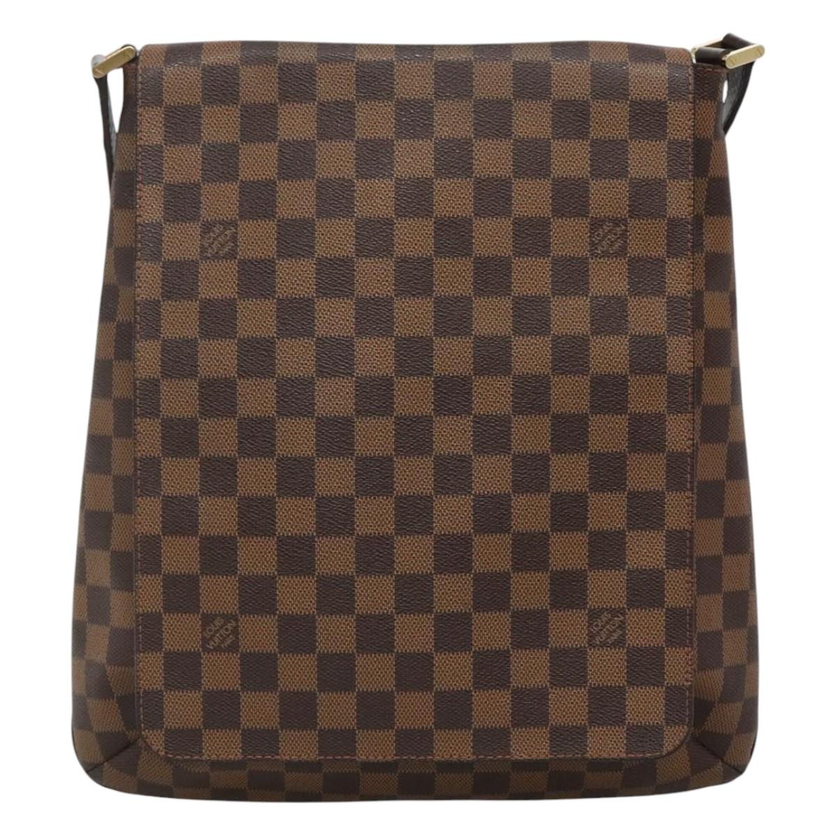 Louis Vuitton Musette Salsa Brown Canvas Shoulder Bag (Pre-Owned)