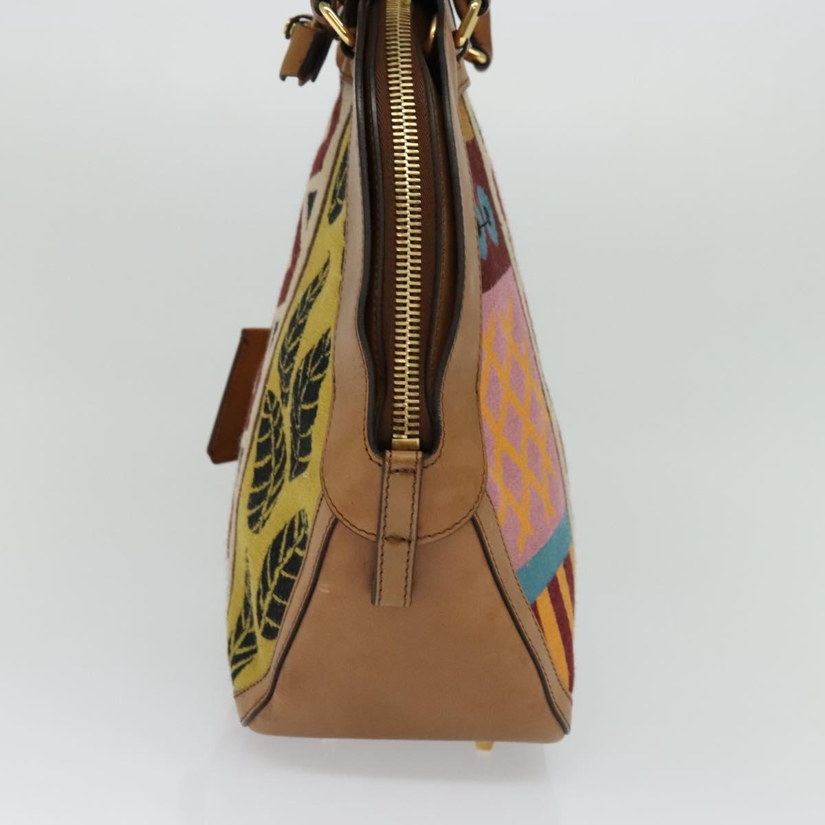 Burberry Prorsum Multicolour Canvas Handbag (Pre-Owned)