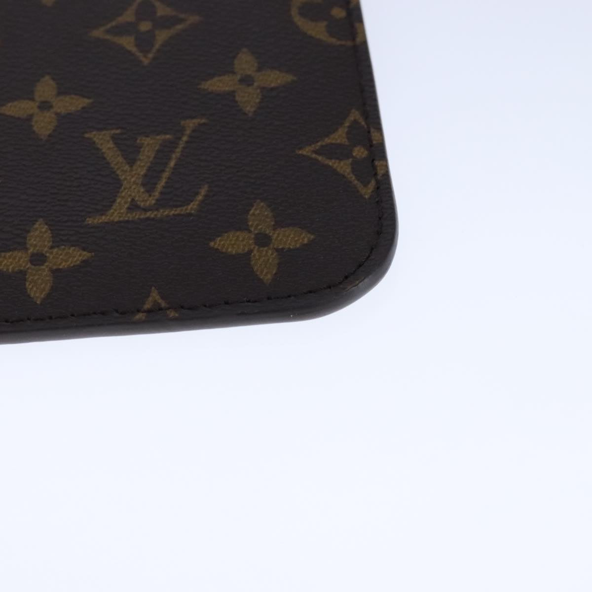 Louis Vuitton Pochette Accessoire Blue Canvas Wallet (Pre-Owned)