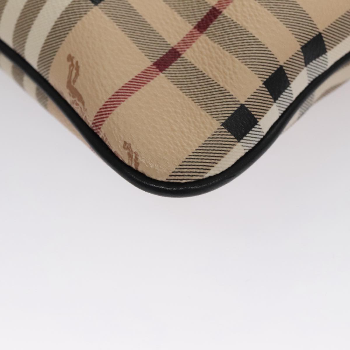 Burberry Nova Check Beige Ceramic Shoulder Bag (Pre-Owned)