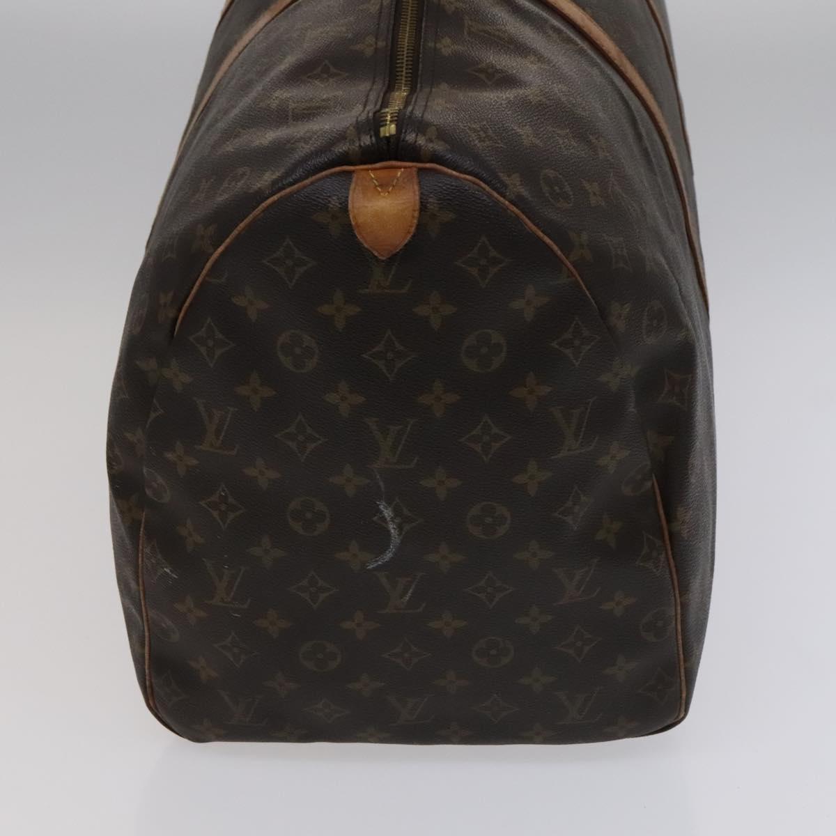 Louis Vuitton Keepall 60 Brown Canvas Travel Bag (Pre-Owned)