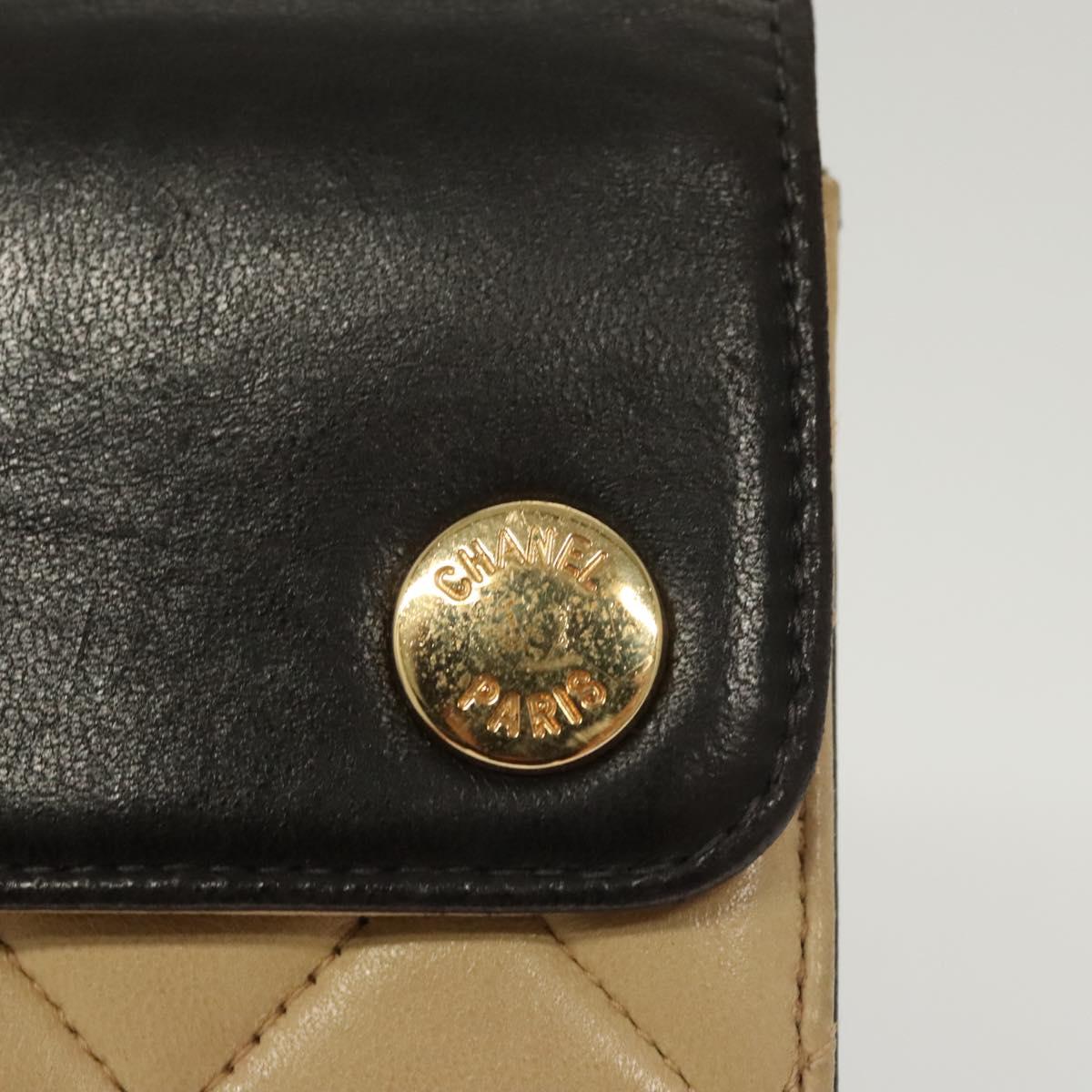 Chanel Phone Case Beige Leather Clutch Bag (Pre-Owned)