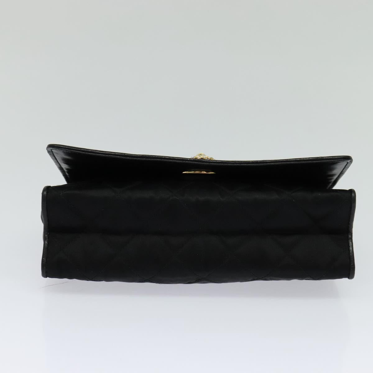 Chanel Black Silk Shoulder Bag (Pre-Owned)