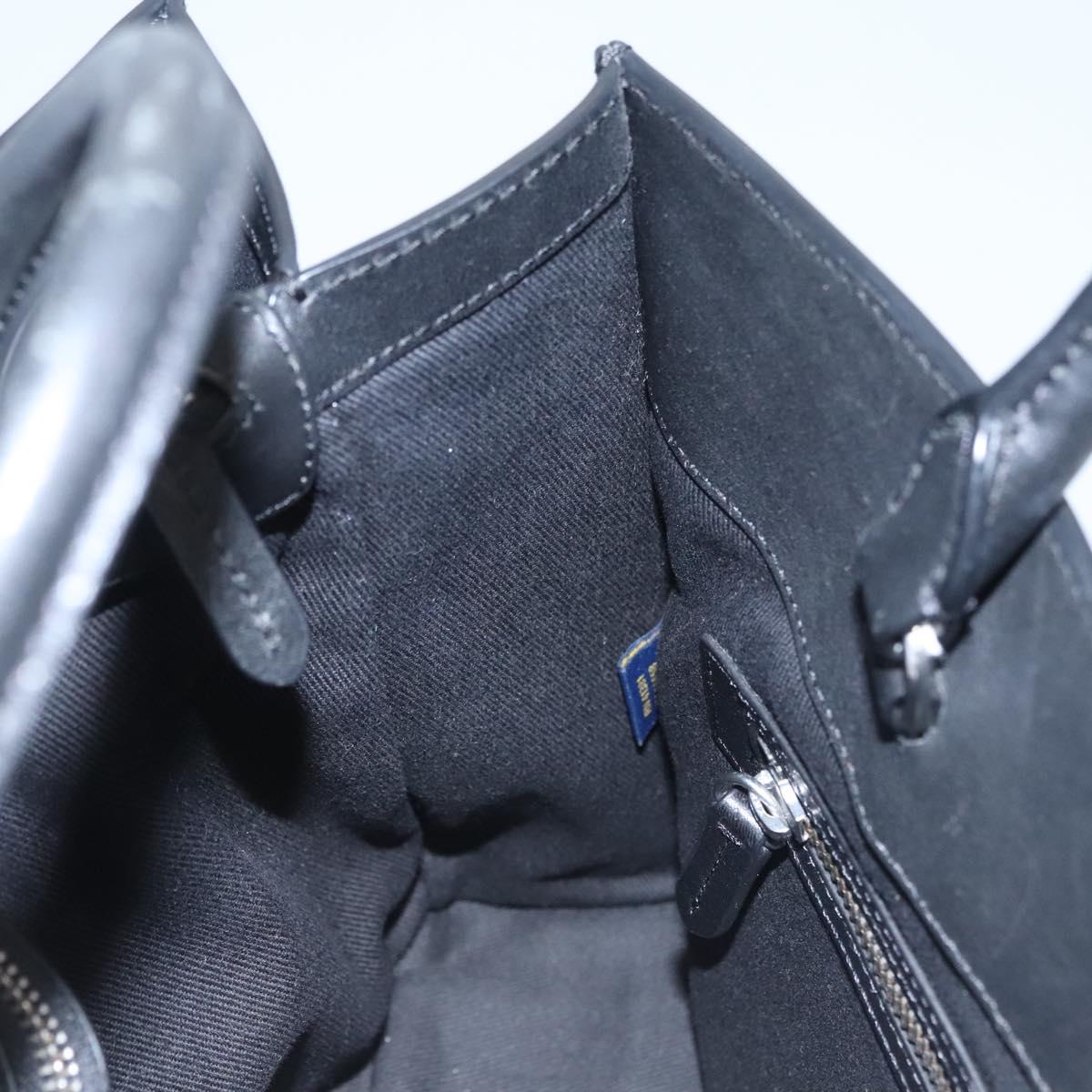 Ralph Lauren Polo Black Leather Tote Bag (Pre-Owned)