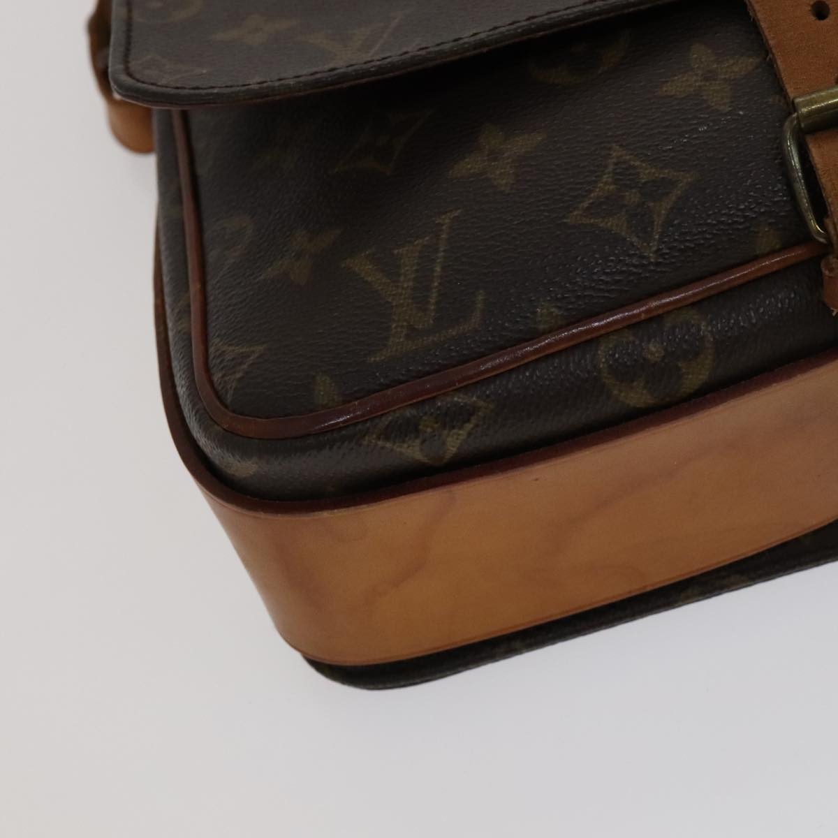 Louis Vuitton Cartouchière Brown Canvas Shoulder Bag (Pre-Owned)