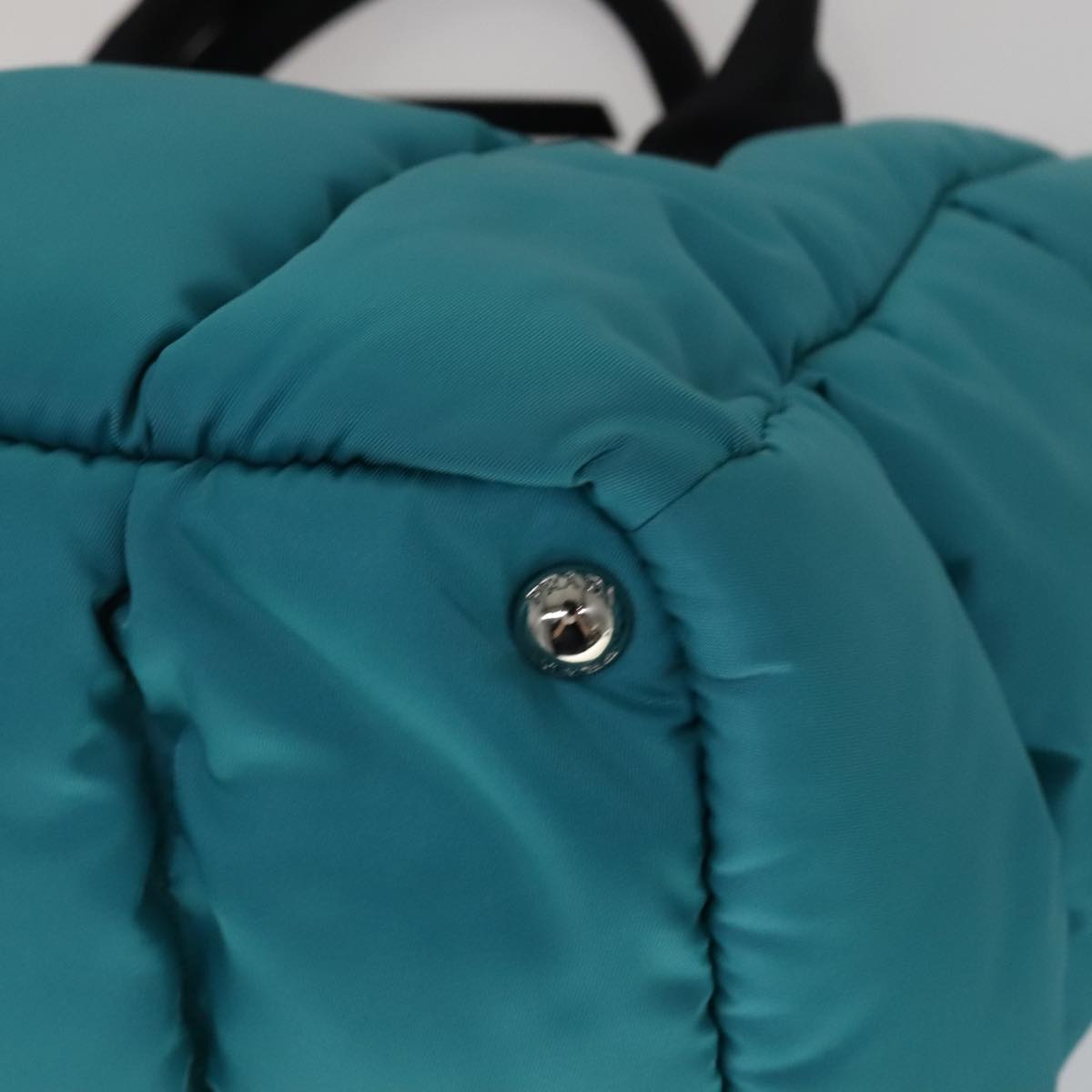 Prada Turquoise Synthetic Handbag (Pre-Owned)