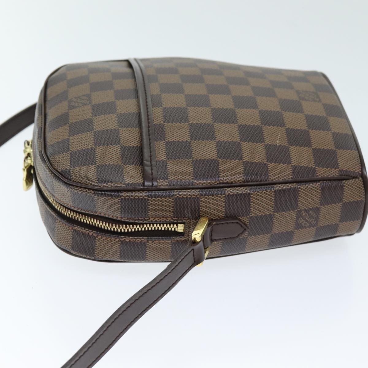 Louis Vuitton Ipanema Brown Canvas Shoulder Bag (Pre-Owned)