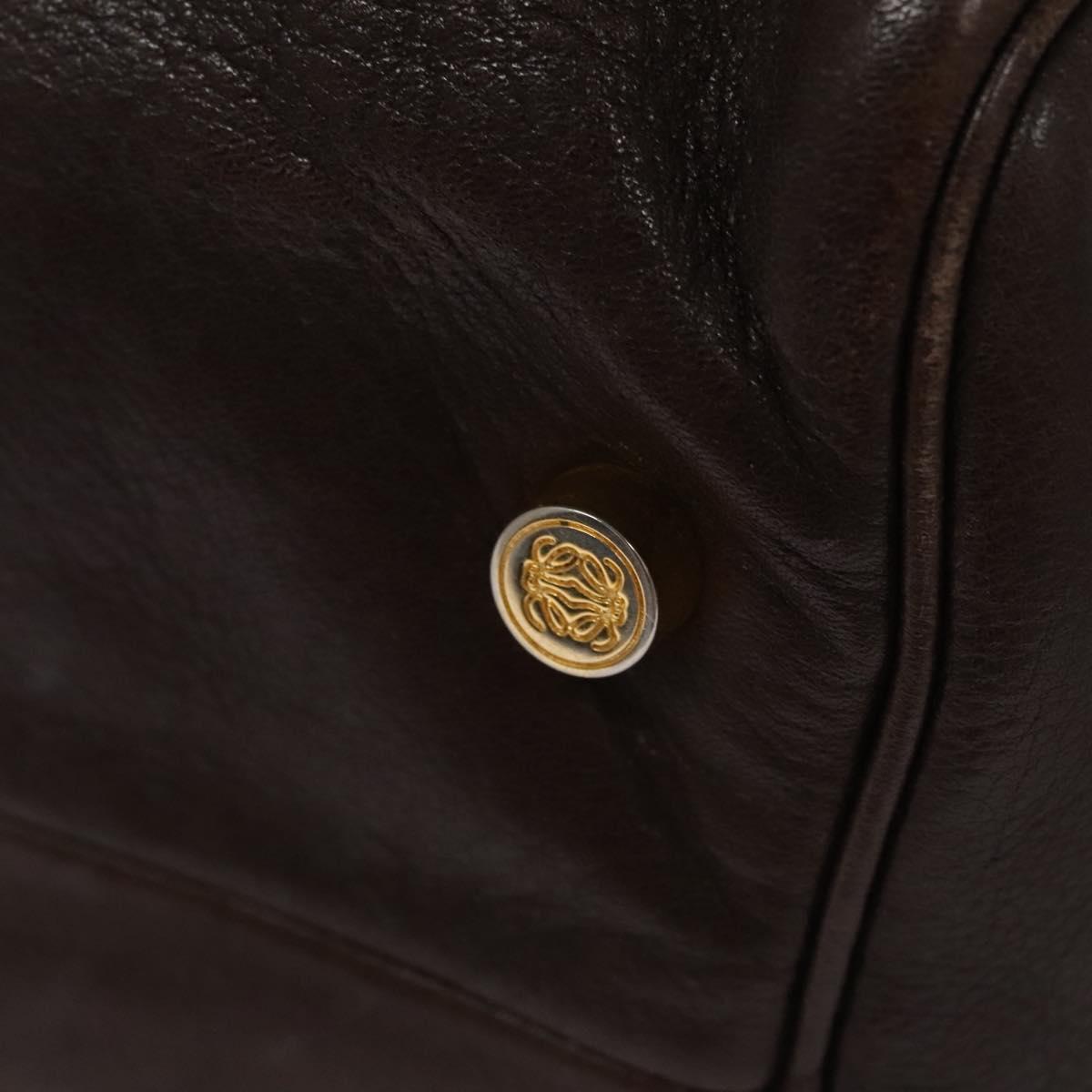 Loewe Flamenco Brown Leather Handbag (Pre-Owned)