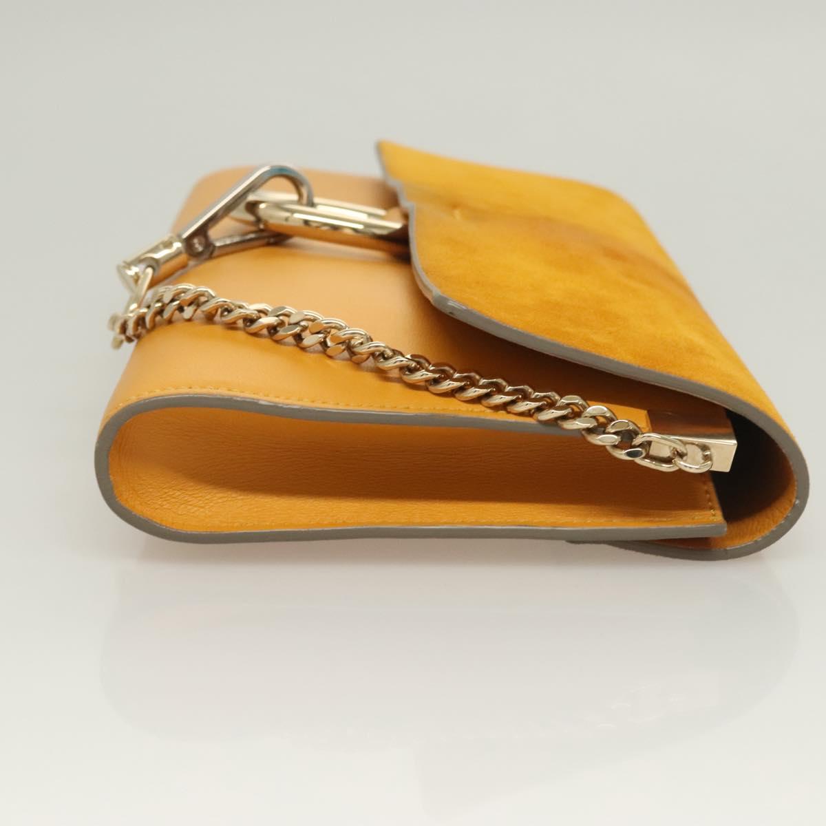 Chloé Faye Multicolour Suede Clutch Bag (Pre-Owned)
