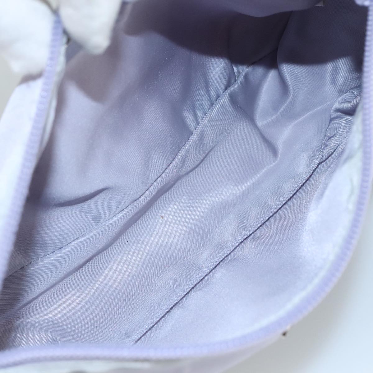 Prada Purple Synthetic Clutch Bag (Pre-Owned)