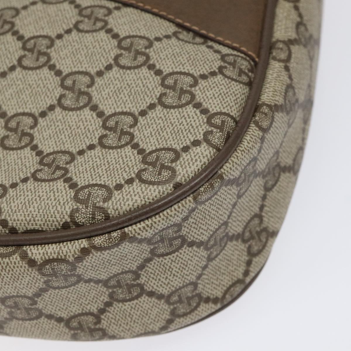 Gucci Ophidia Beige Canvas Clutch Bag (Pre-Owned)