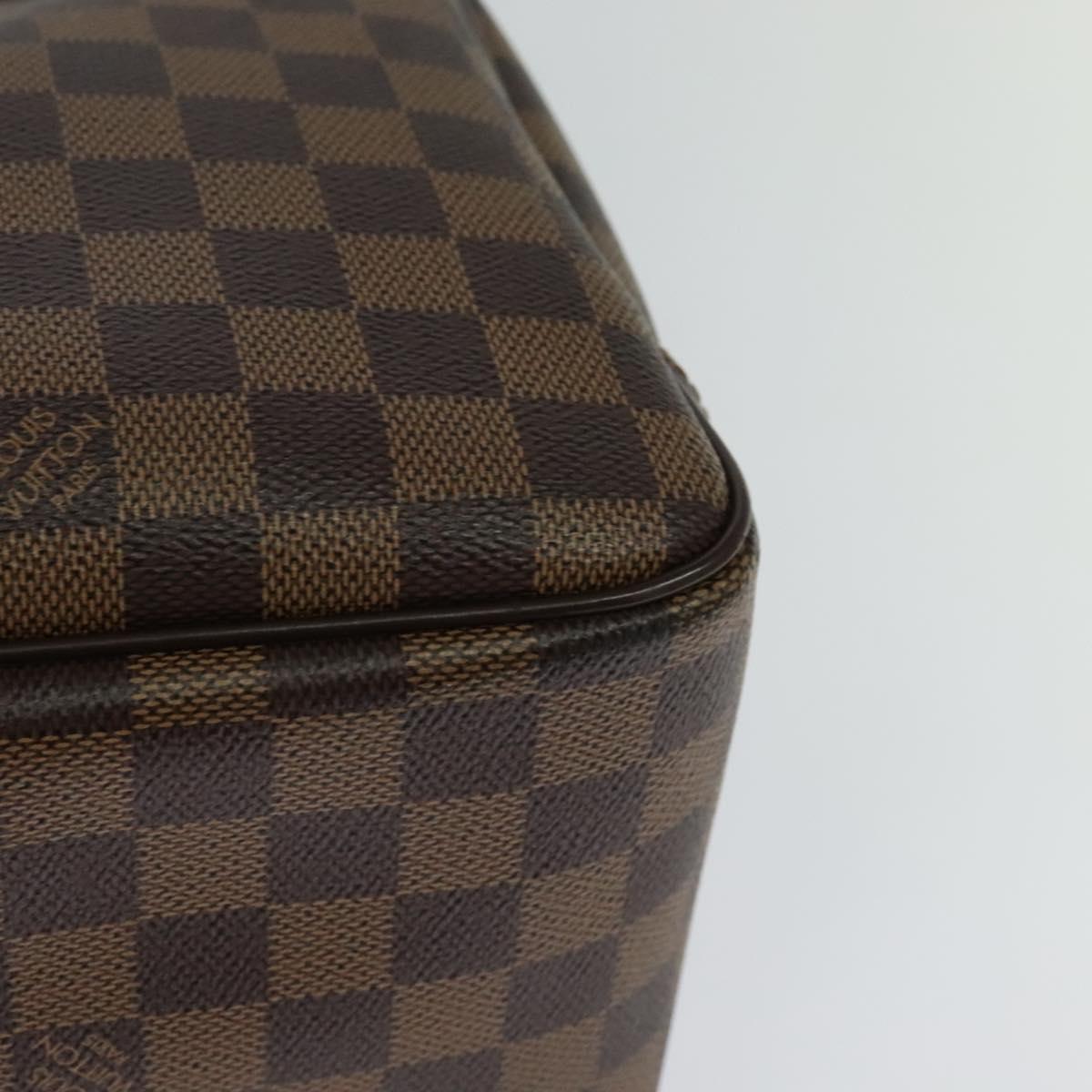 Louis Vuitton Deauville Brown Canvas Handbag (Pre-Owned)