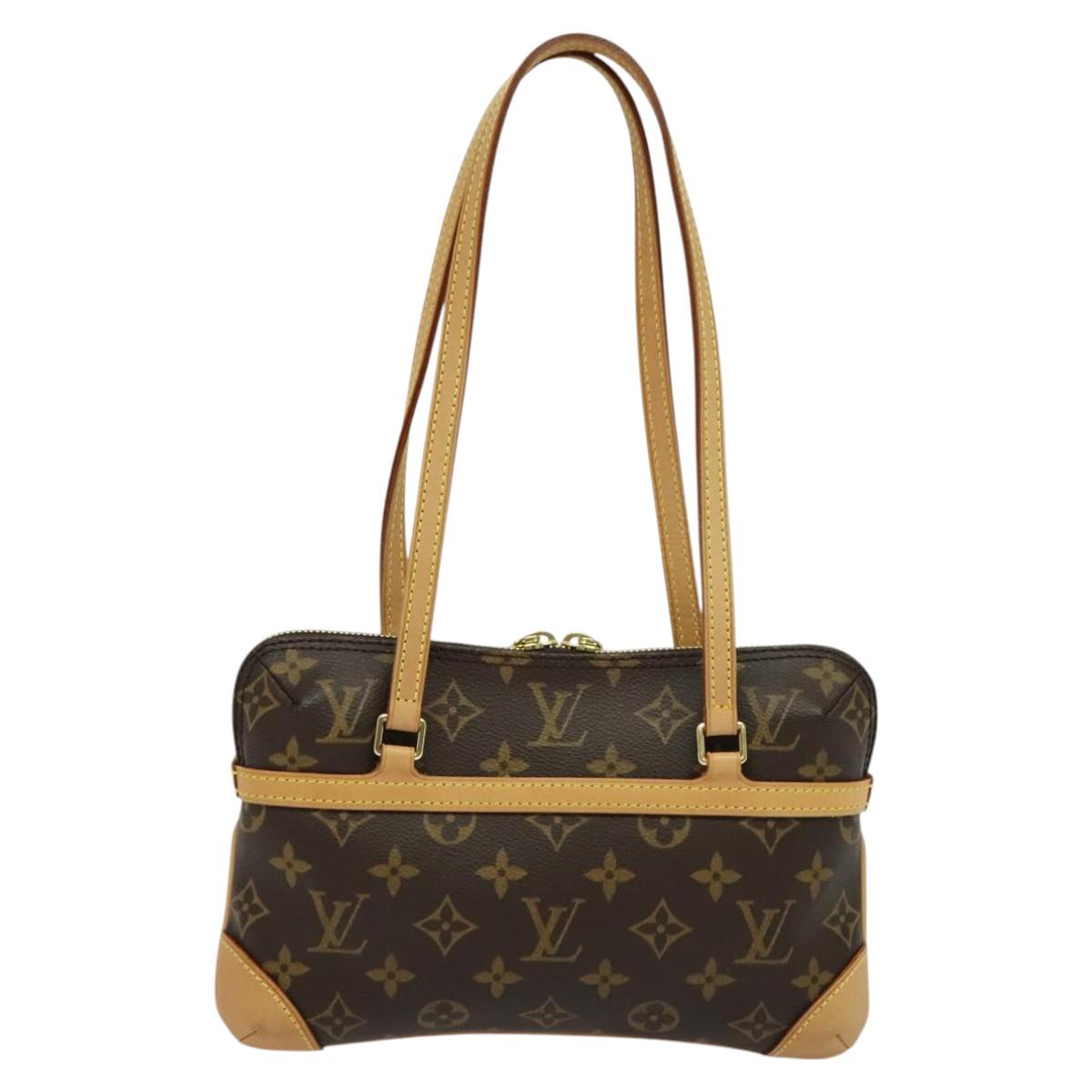 Louis Vuitton Coussin Brown Canvas Shoulder Bag (Pre-Owned)