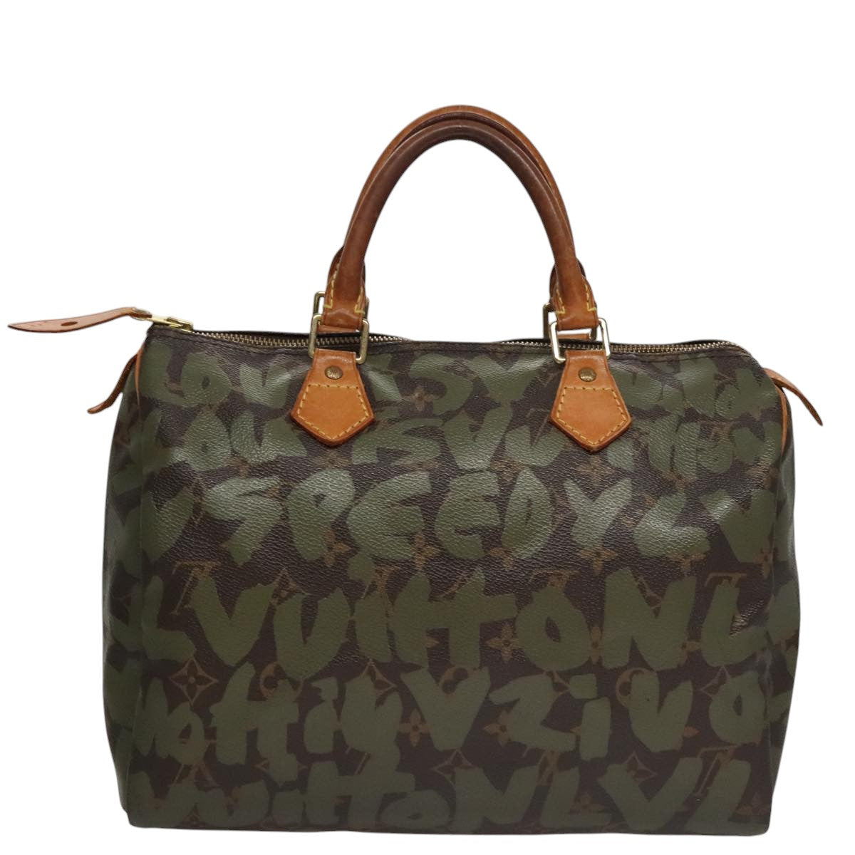 Louis Vuitton Speedy 30 Brown Canvas Handbag (Pre-Owned)