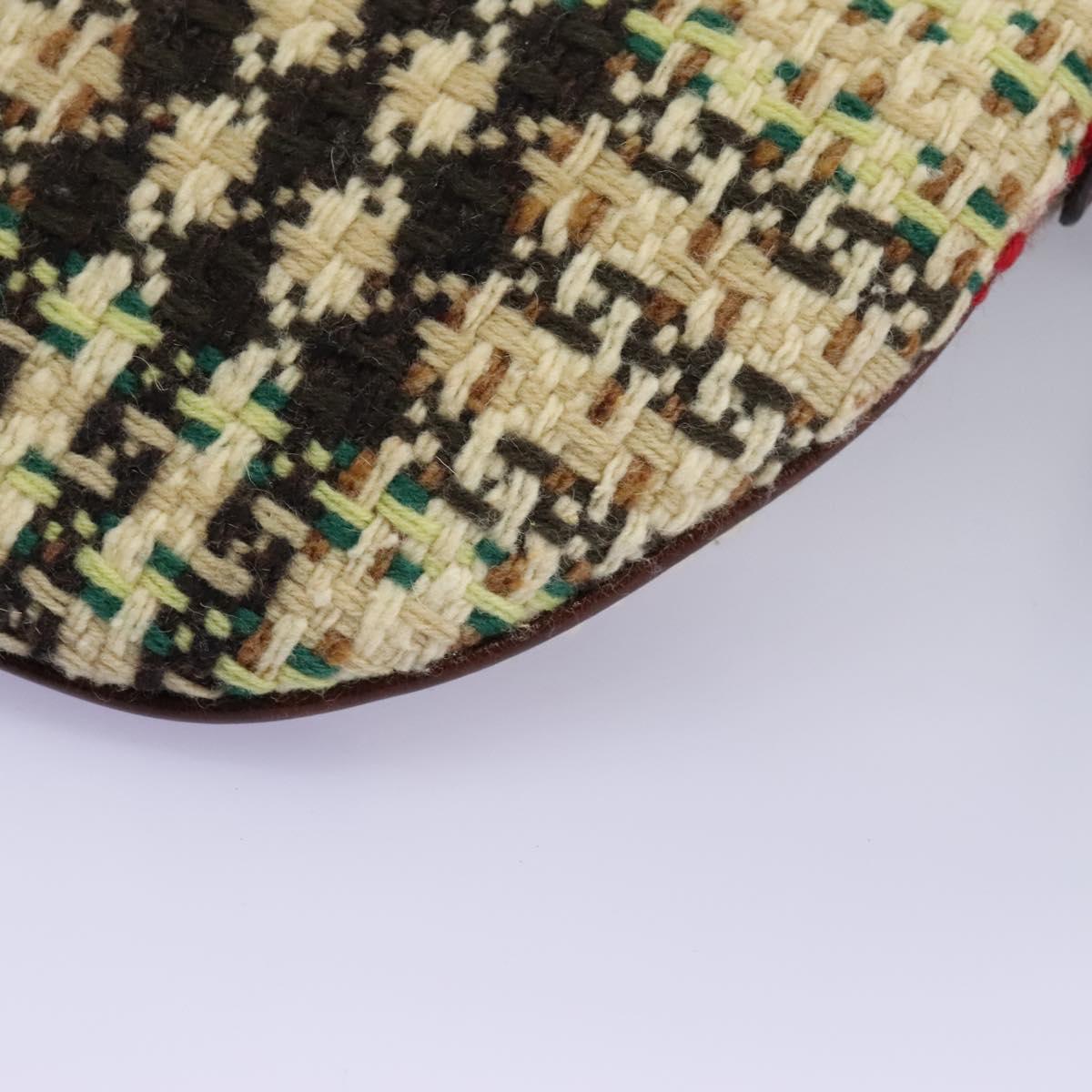 Burberry House Check Multicolour Tweed Shoulder Bag (Pre-Owned)