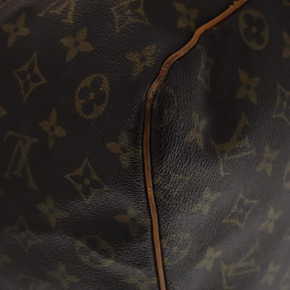 Louis Vuitton Keepall 60 Brown Canvas Travel Bag (Pre-Owned)