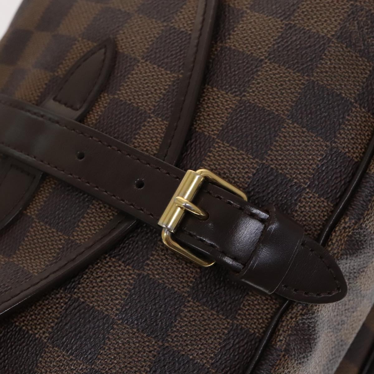 Louis Vuitton Saumur 30 Brown Canvas Shoulder Bag (Pre-Owned)