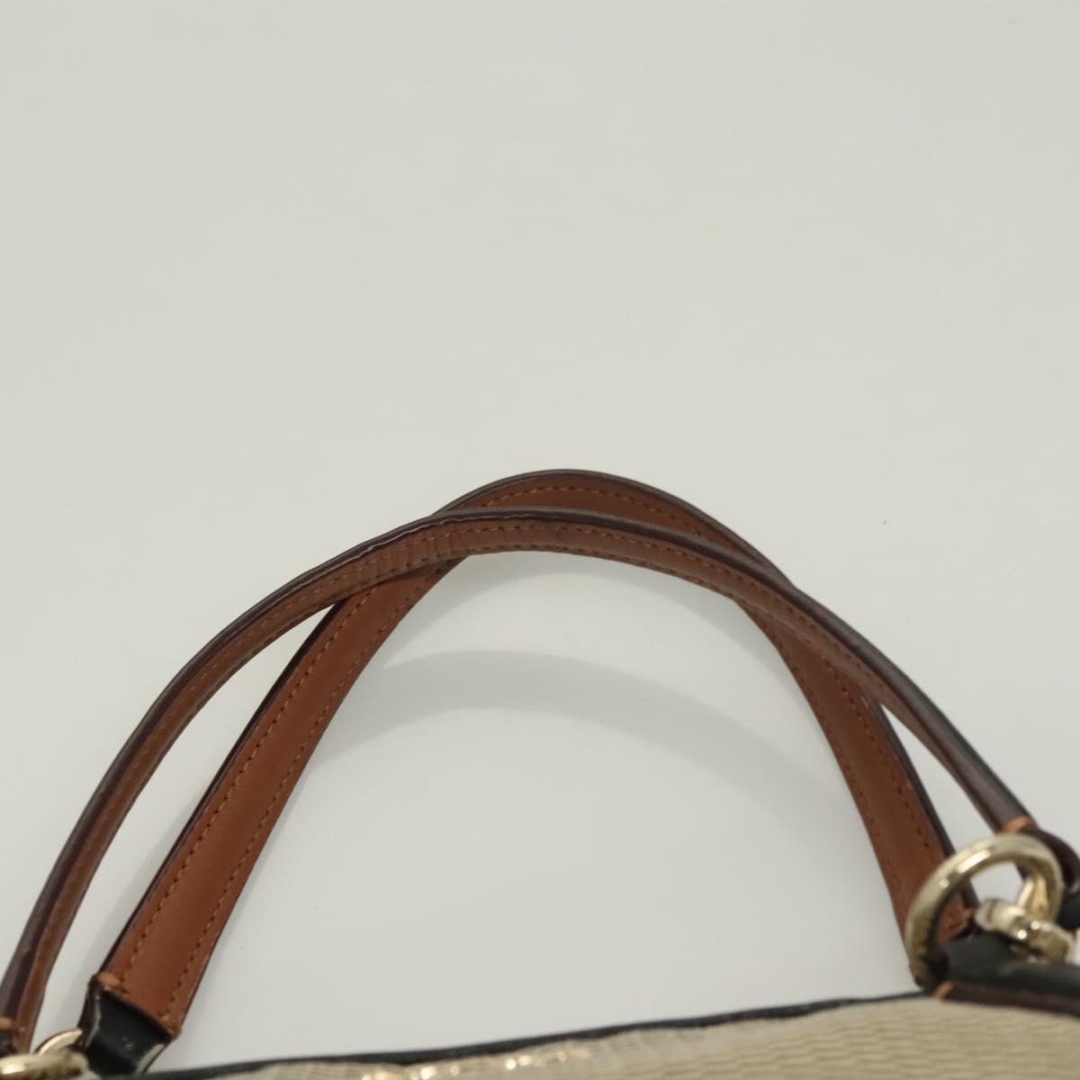 Coach Black Canvas Handbag (Pre-Owned)