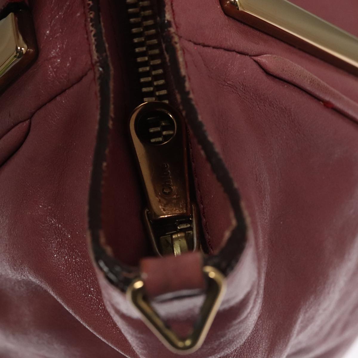 Chloé Ethel Pink Leather Handbag (Pre-Owned)