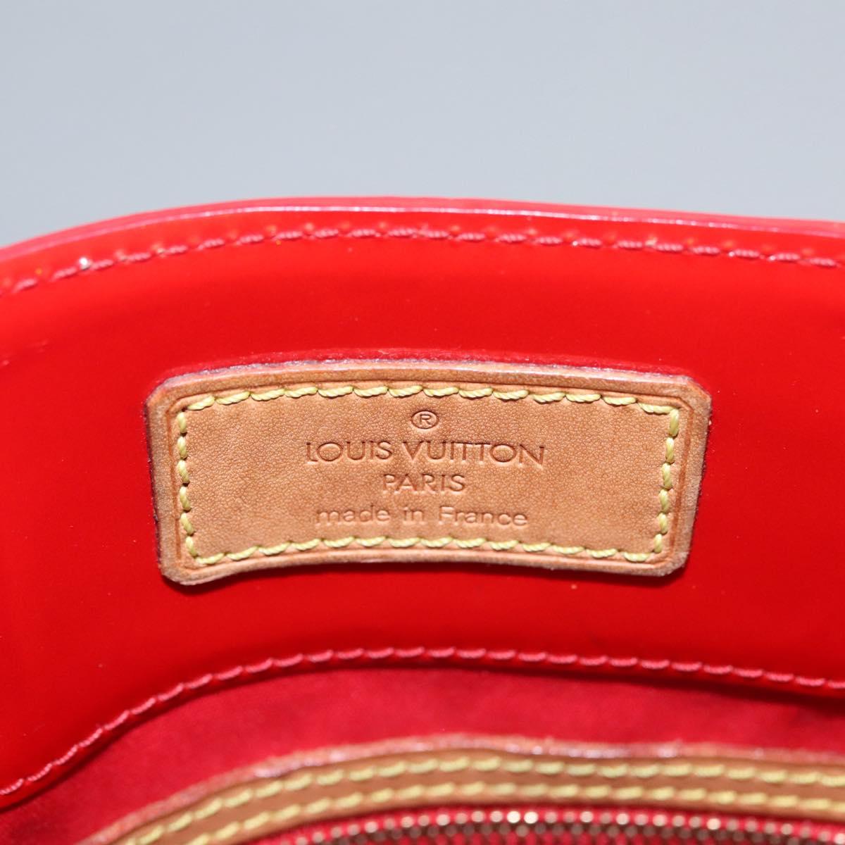 Louis Vuitton Reade Red Patent Leather Handbag (Pre-Owned)