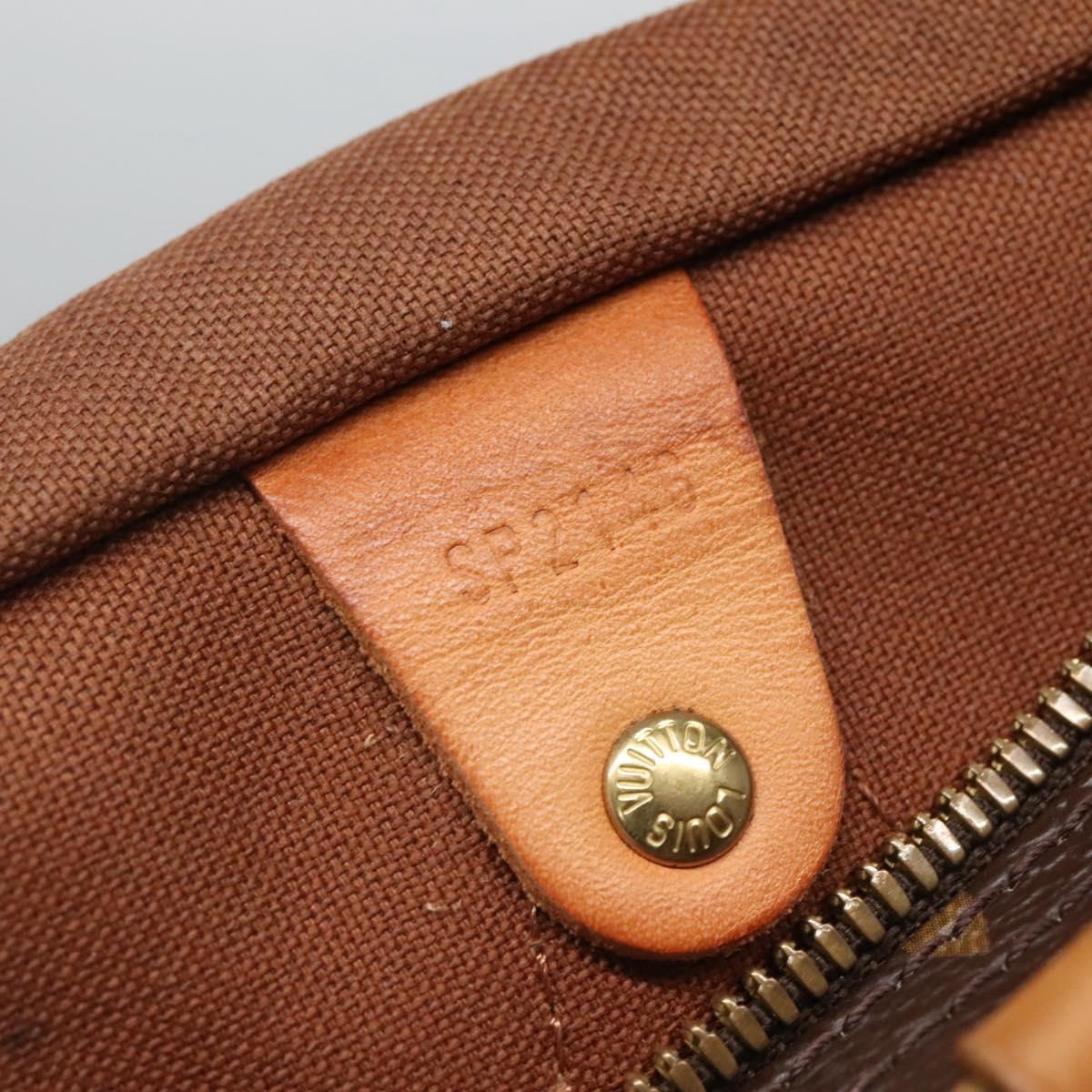 Louis Vuitton Speedy Bandoulière 30 Brown Canvas Handbag (Pre-Owned)