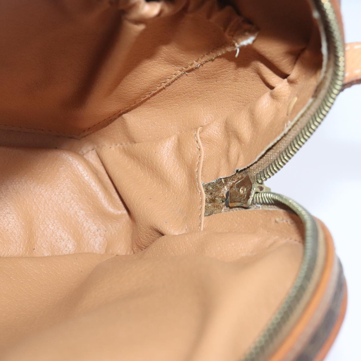 Céline Brown Canvas Shoulder Bag (Pre-Owned)