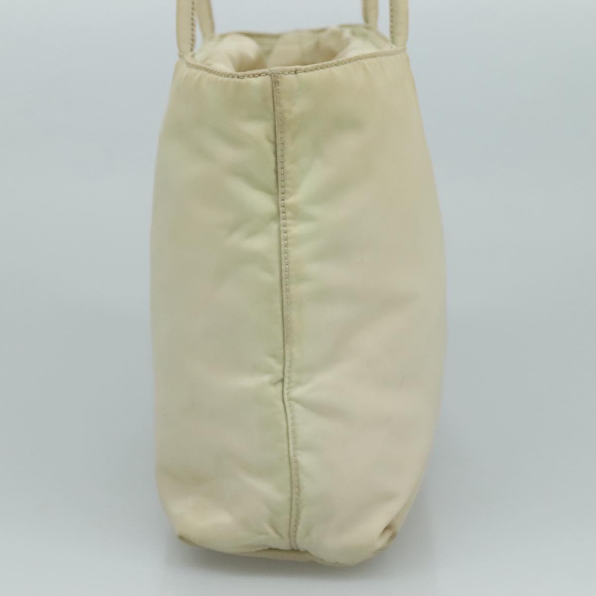 Prada Re-Nylon Beige Synthetic Tote Bag (Pre-Owned)