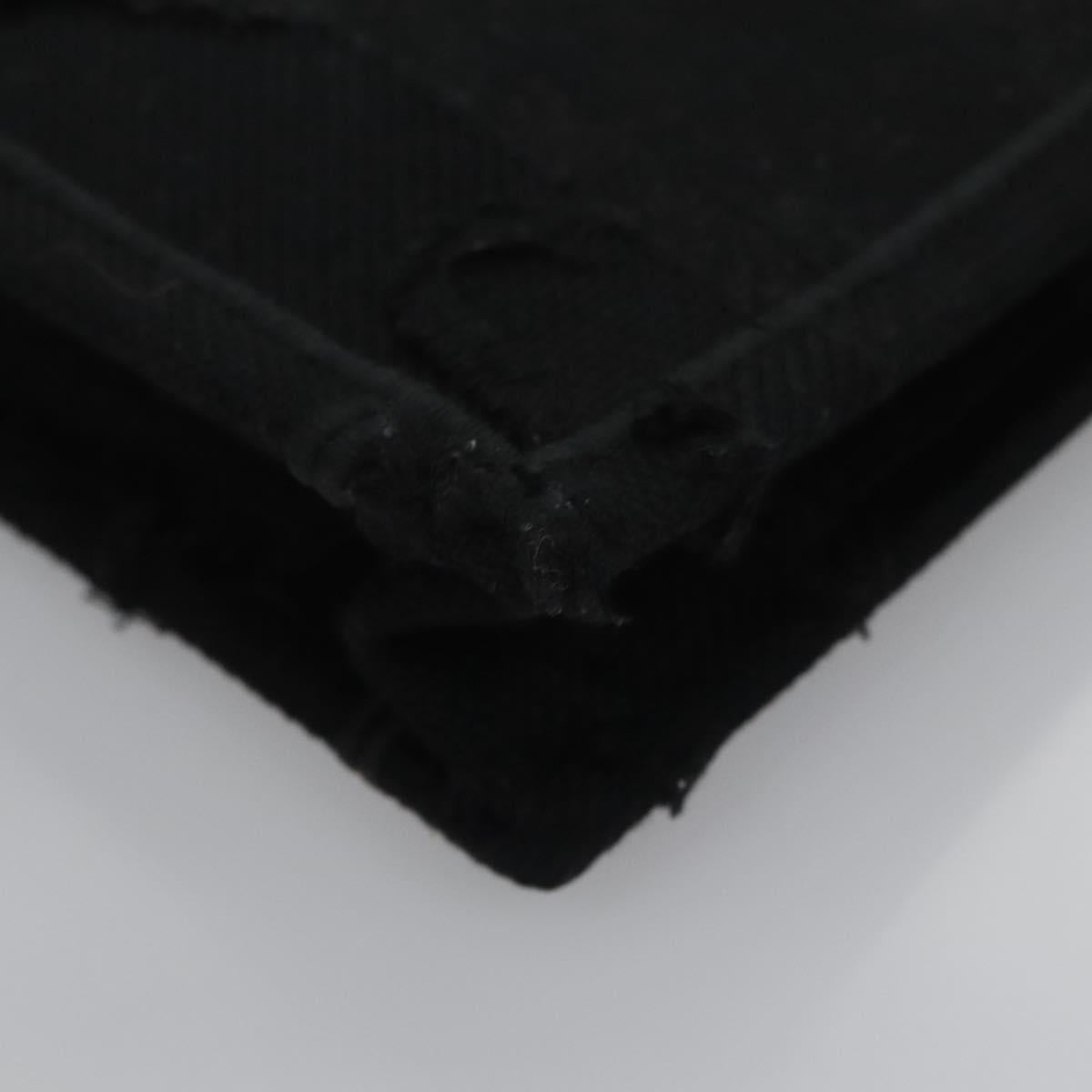 Dior Book Tote Black Canvas Tote Bag (Pre-Owned)