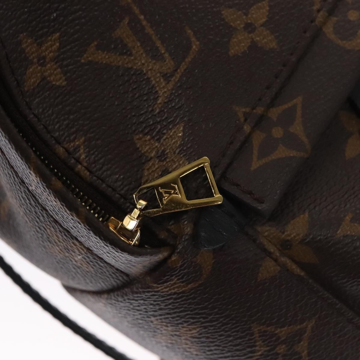 Louis Vuitton Palm Springs Brown Canvas Backpack Bag (Pre-Owned)