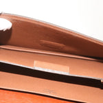 Louis Vuitton Ambassadeur Brown Leather Briefcase Bag (Pre-Owned)