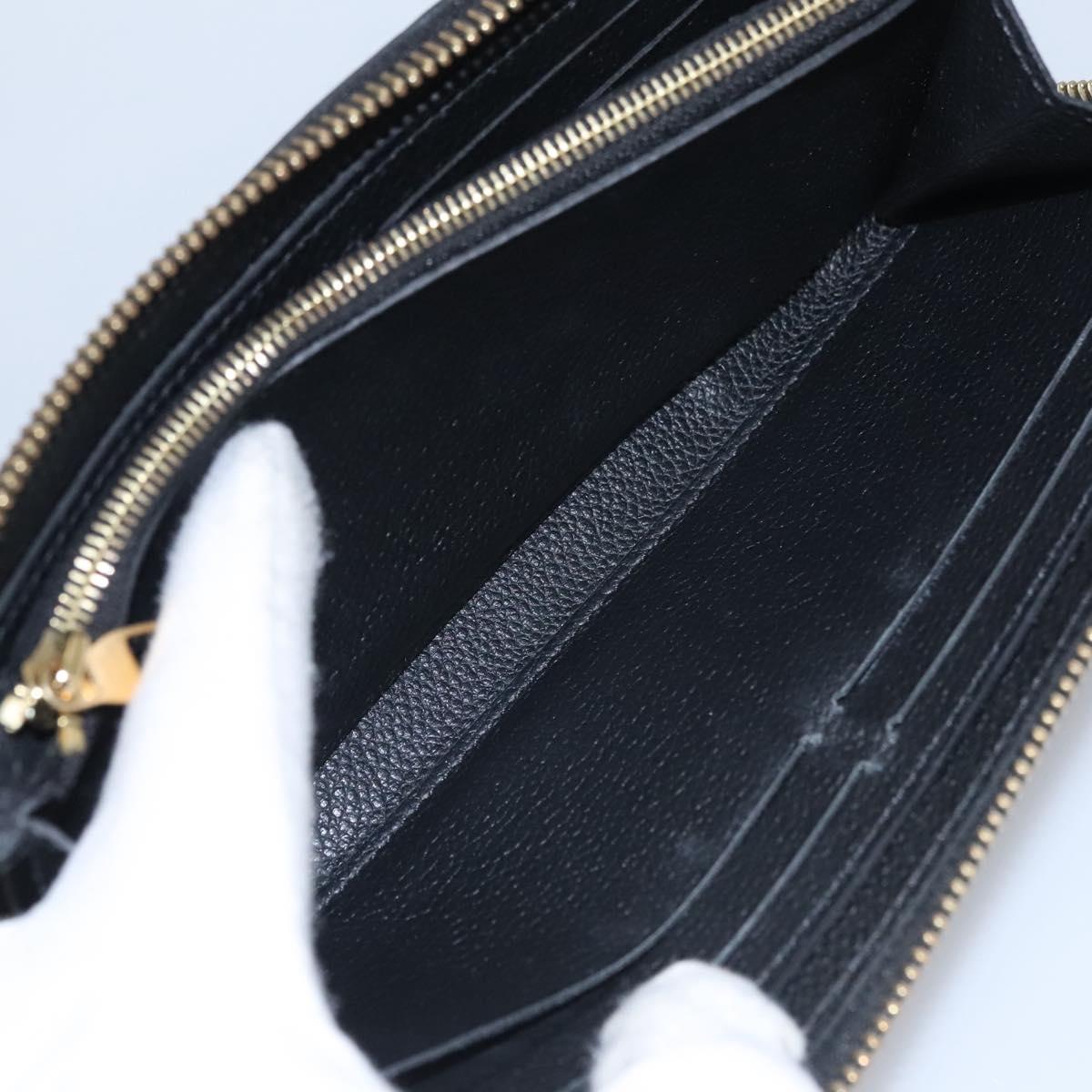 Louis Vuitton Portefeuille Clémence Navy Leather Wallet (Pre-Owned)