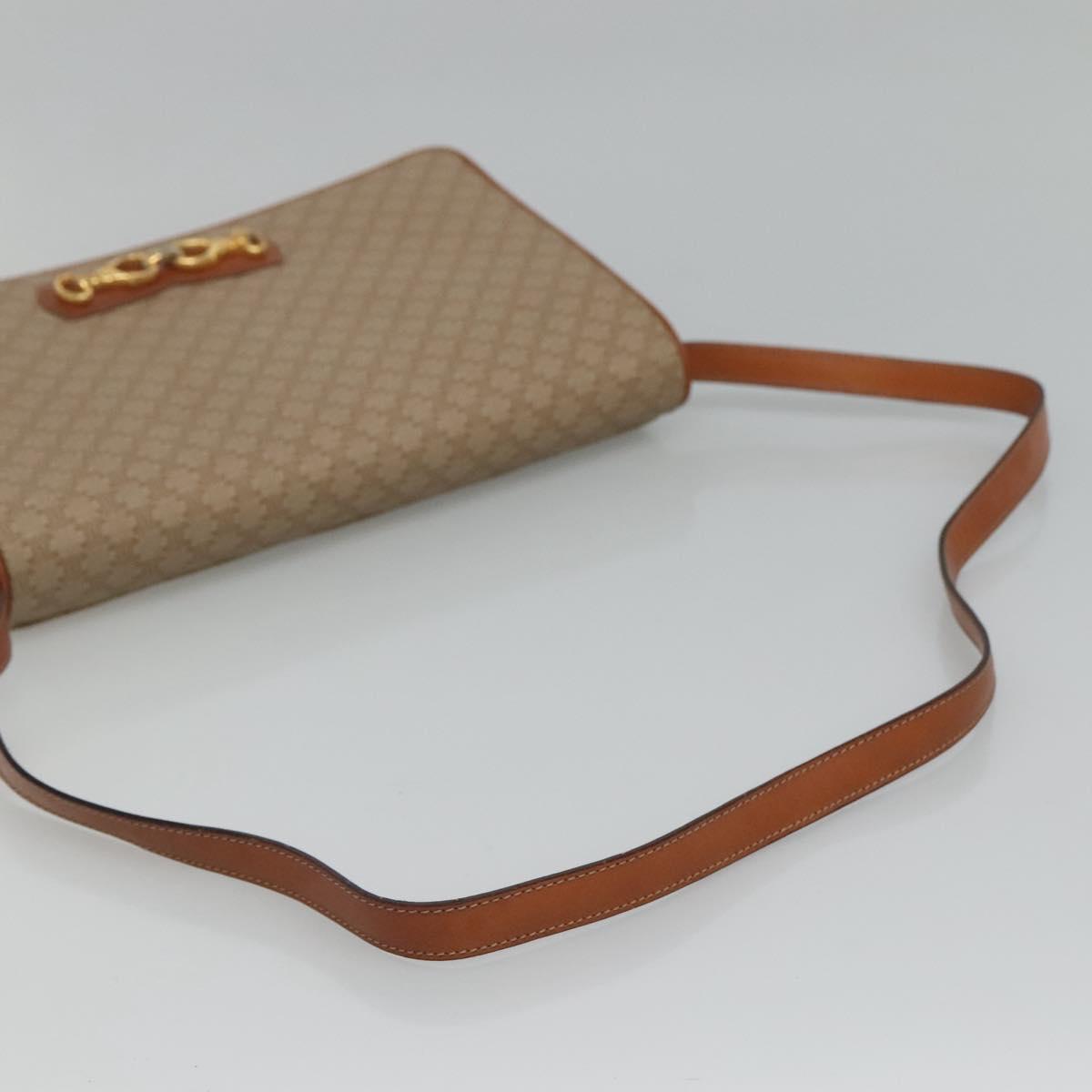 Céline Beige Canvas Shoulder Bag (Pre-Owned)