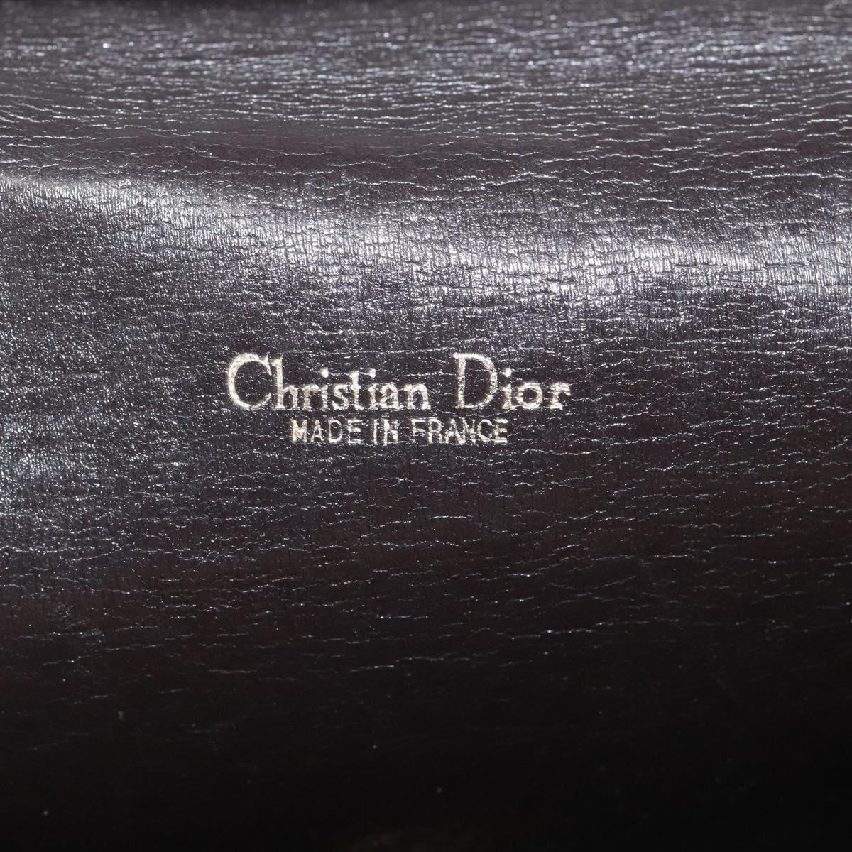 Dior Trotteur Brown Canvas Shoulder Bag (Pre-Owned)