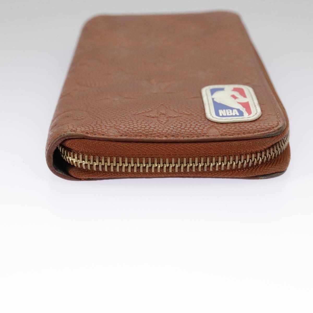 Louis Vuitton Zippy Wallet Vertical Brown Leather Wallet (Pre-Owned)
